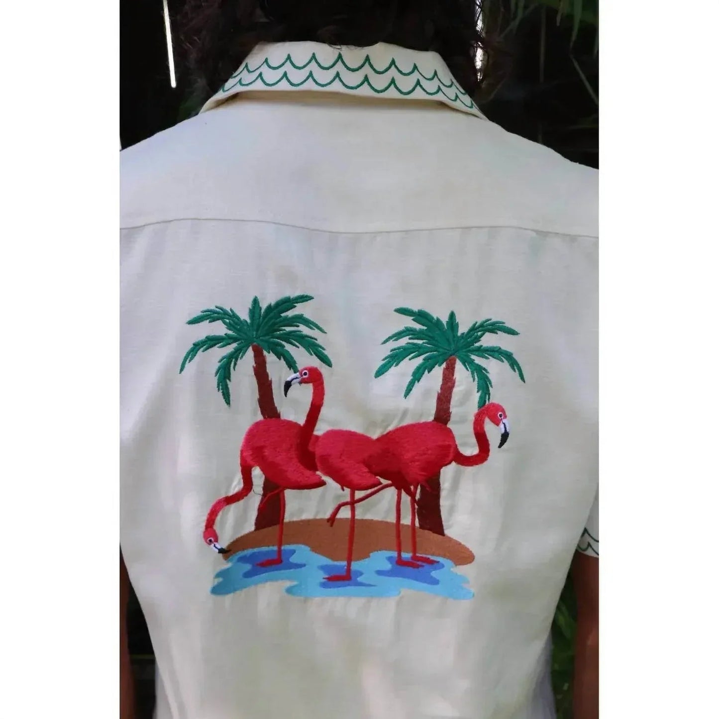 Havana Weekend Kurzarmhemd mit Knopfleiste