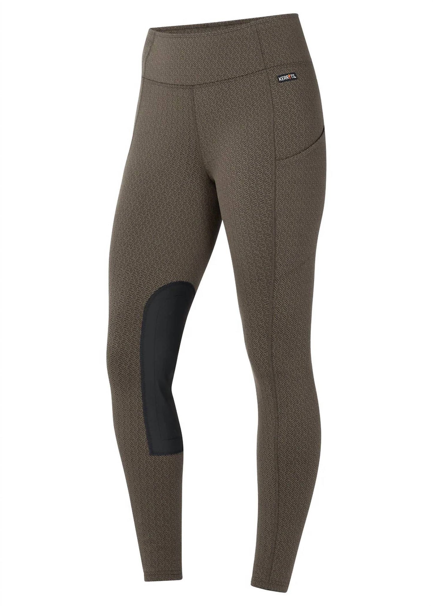 Fleece Lite Kniebesatz-Reithose