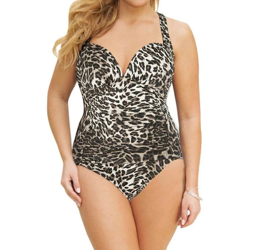 Sweetheart One-Piece Badeanzug – Übergröße