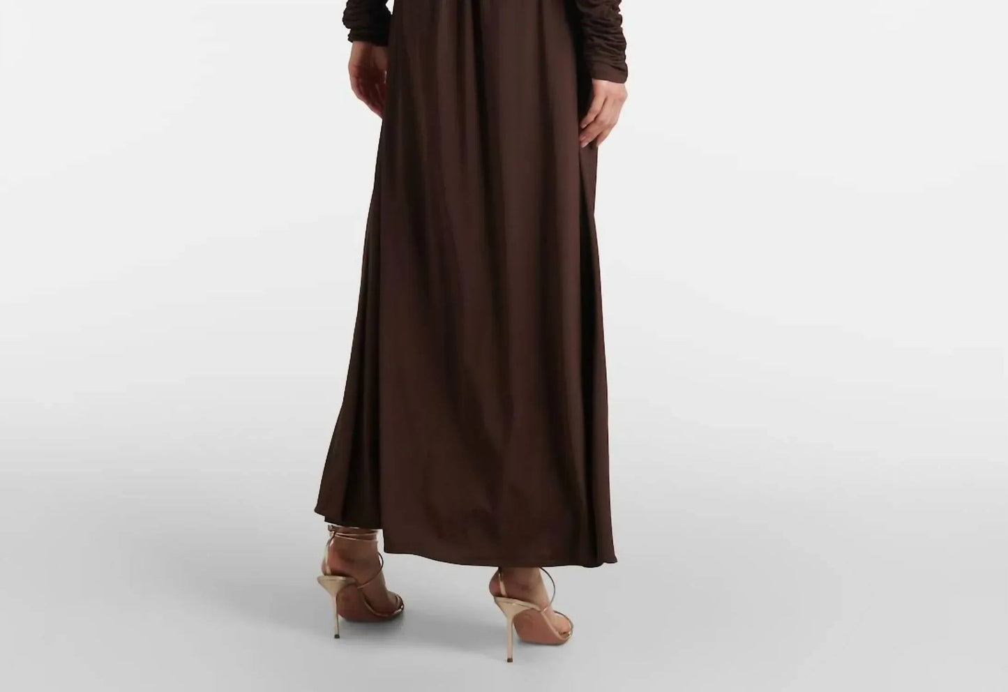 Charlotte Off-shoulder Jersey Maxi Dress