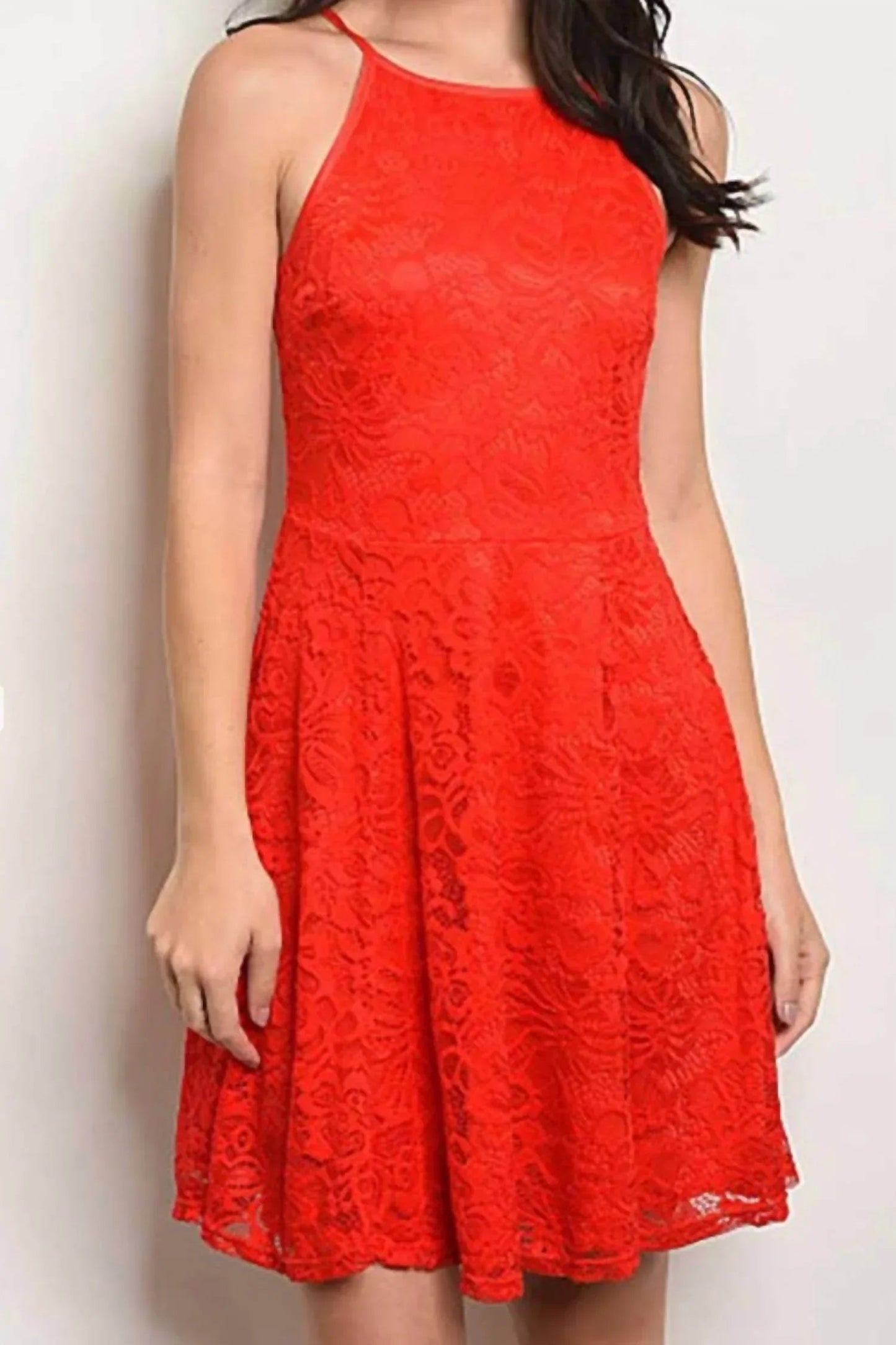 LACE MINI DRESS