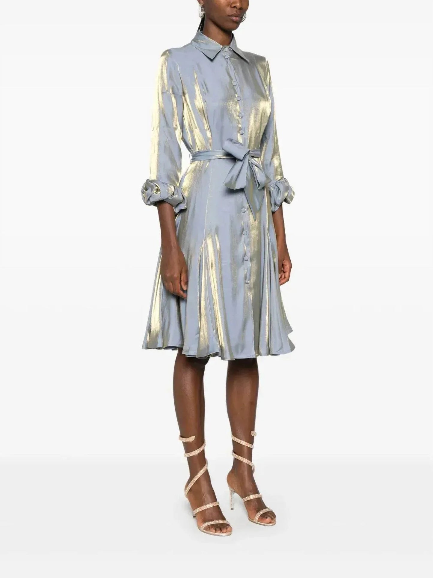 Carina Knee Length Flared Dress
