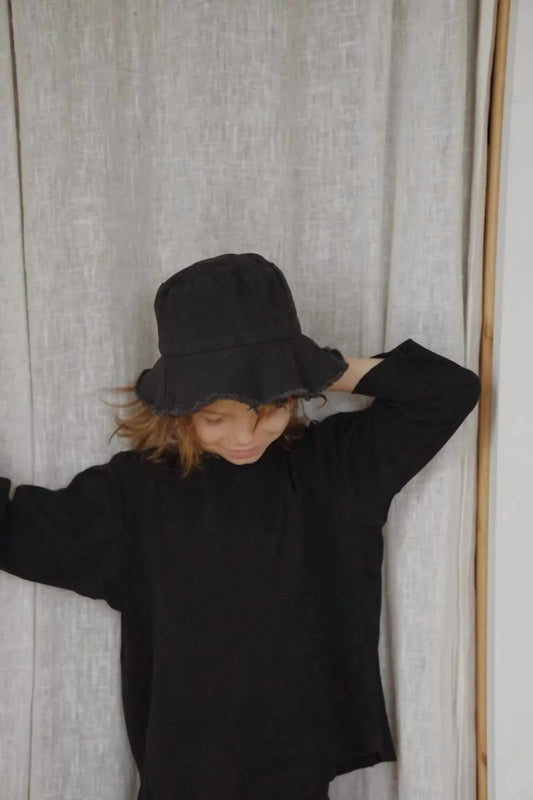 Geripptes Sweatshirt für Kinder