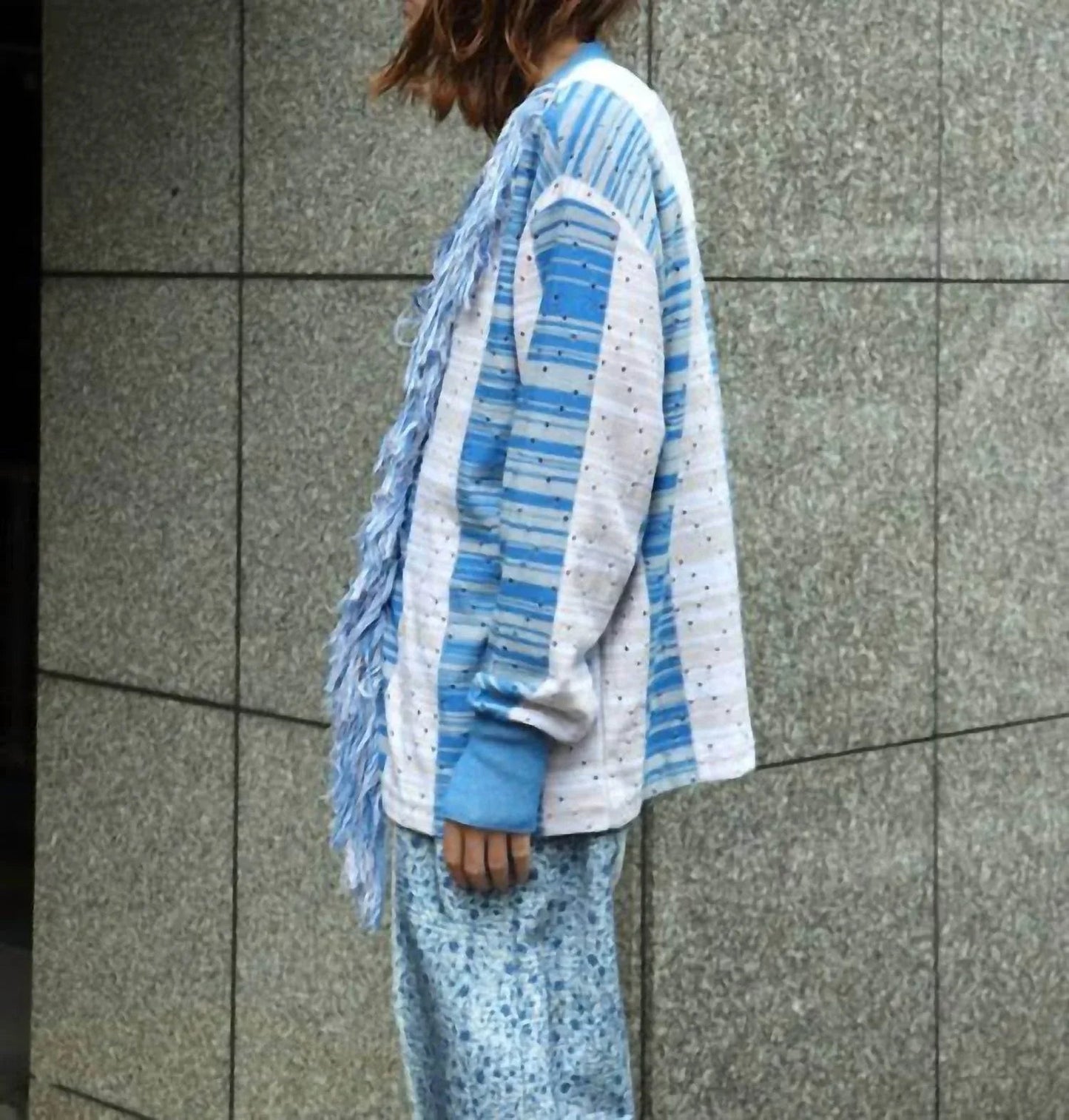 Cotton Fringe Cardigan
