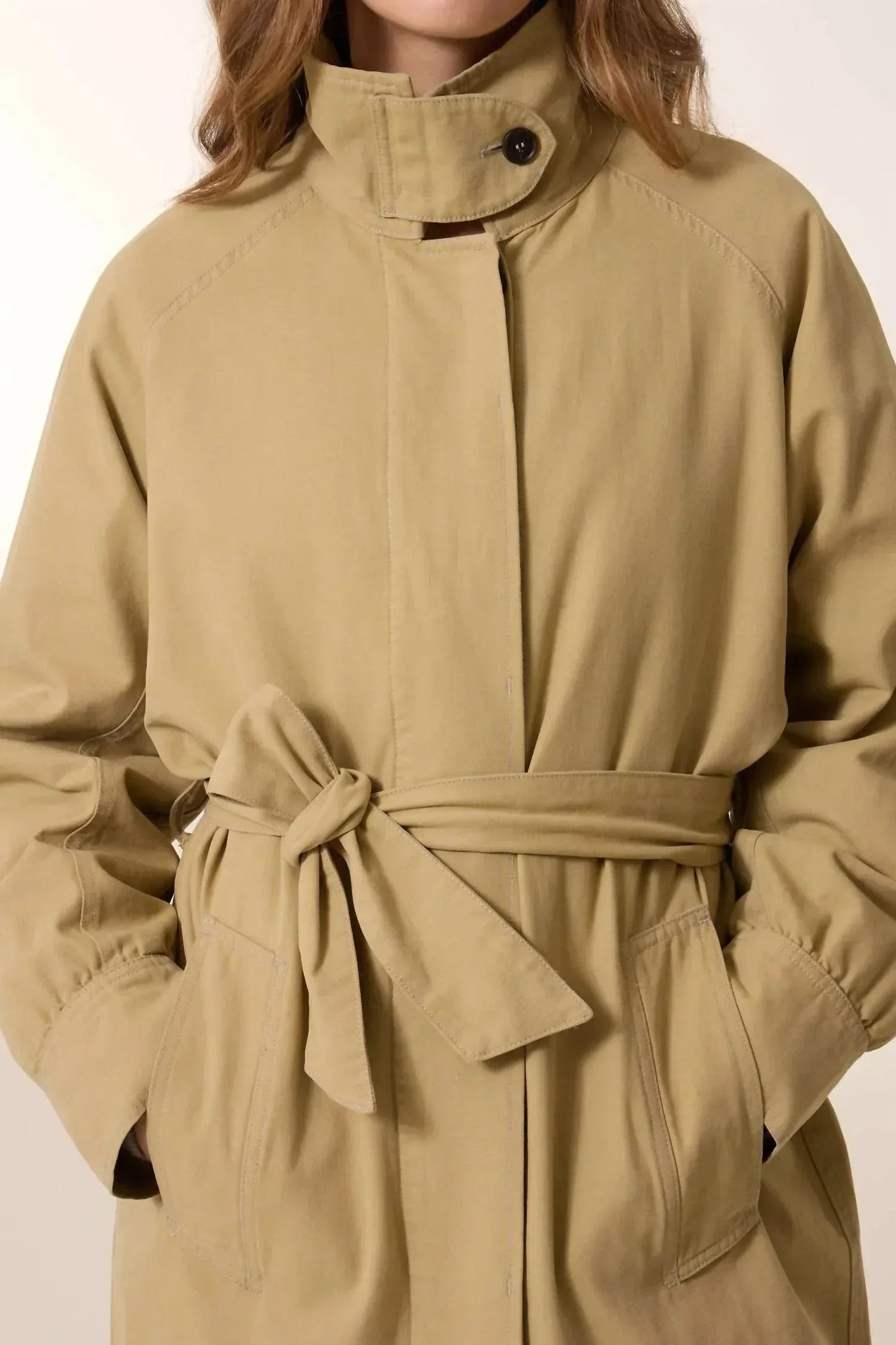 Women's Victorine Plain Trench Coat