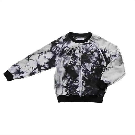 Boys Rugged Seam Tie-dye Sweatshirt