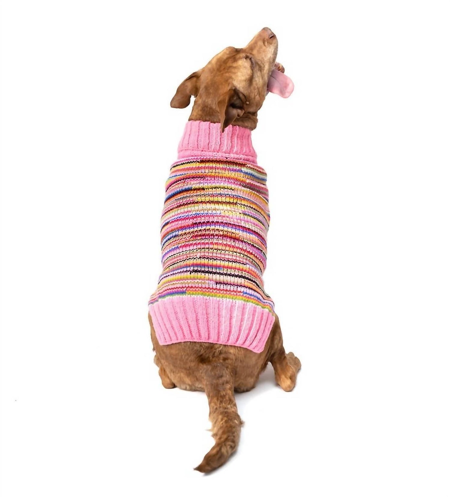 Multi Colored Dog Sweater