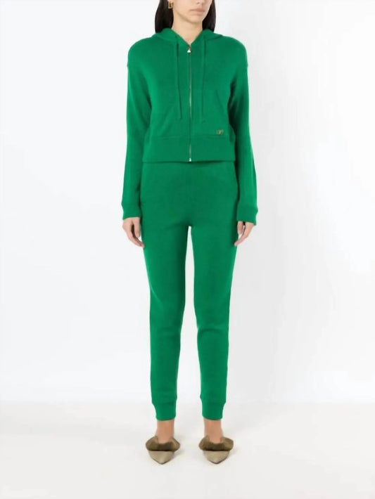 Wool Blend Knitted Pants