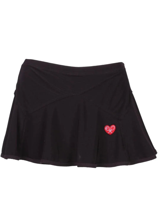 Women's Triangle Tennis Skirt With Black Trim