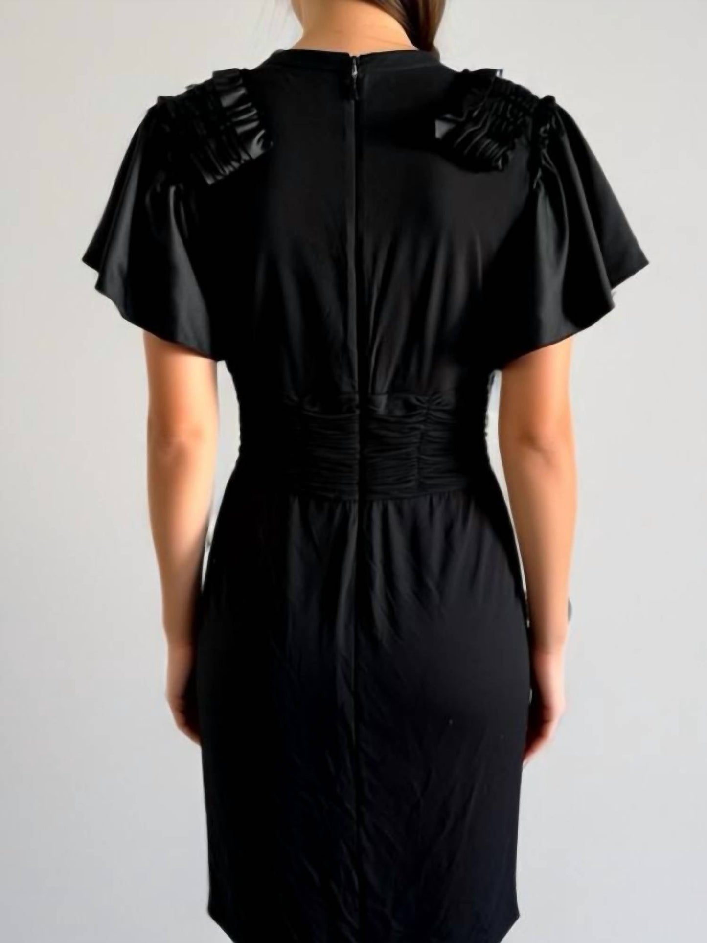 Flutter Sleeve Dress
