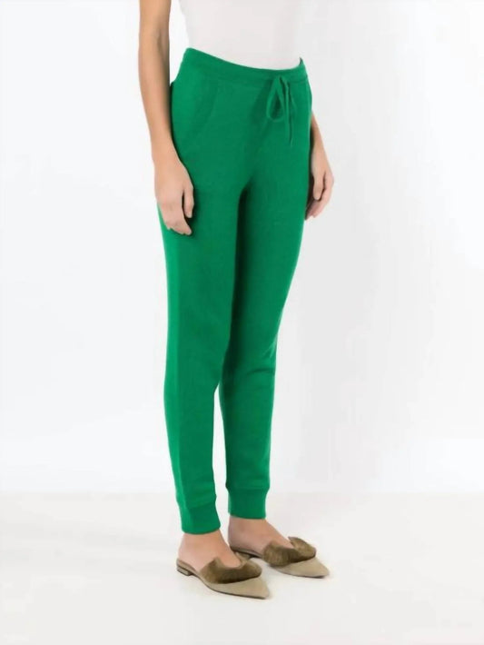 Wool Blend Knitted Pants