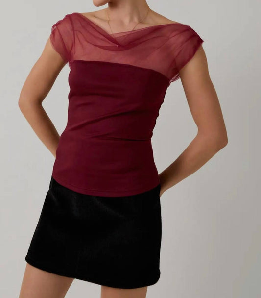 Cosmopolitan Drape Blouse