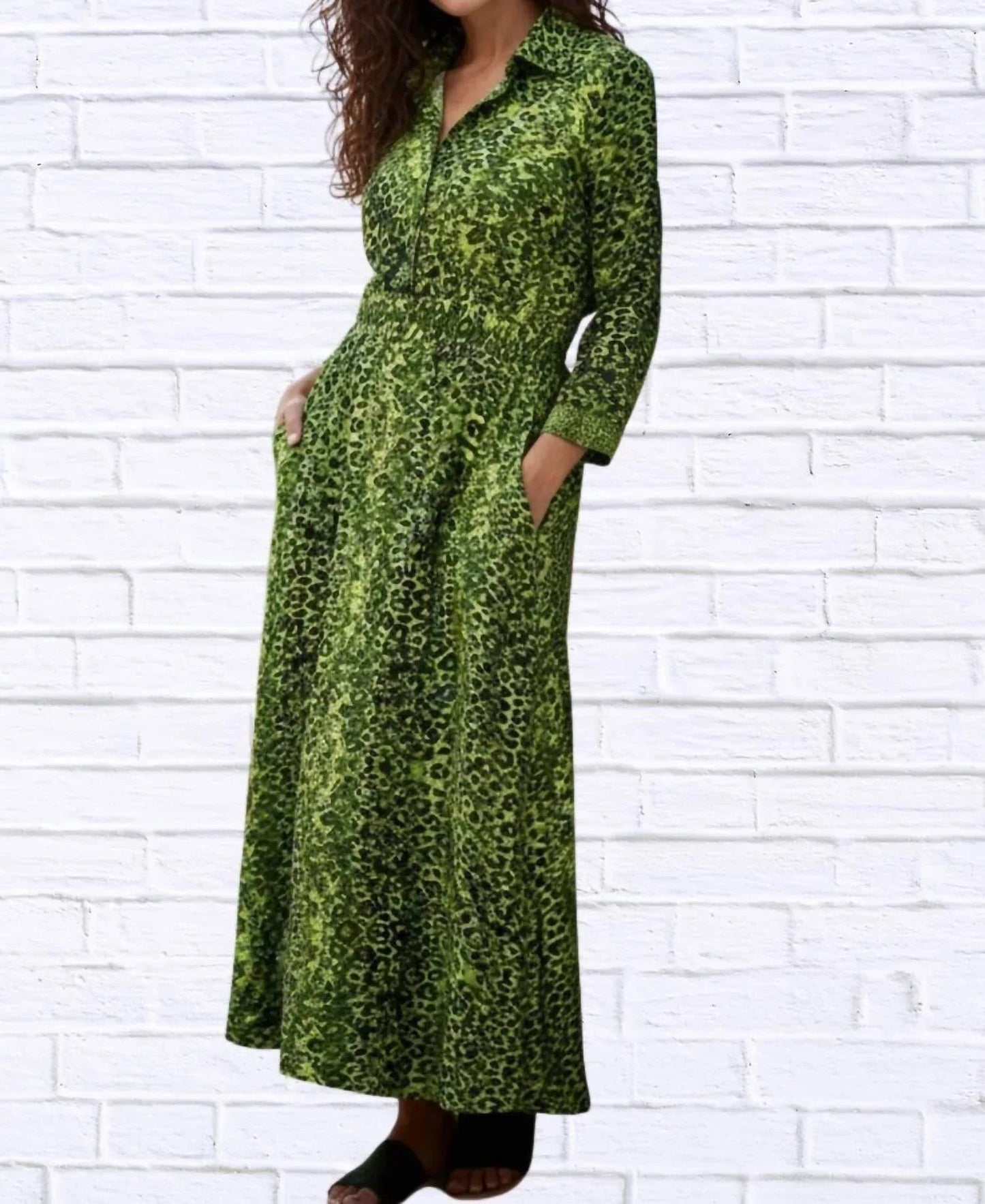 Leopard Wrap Dress