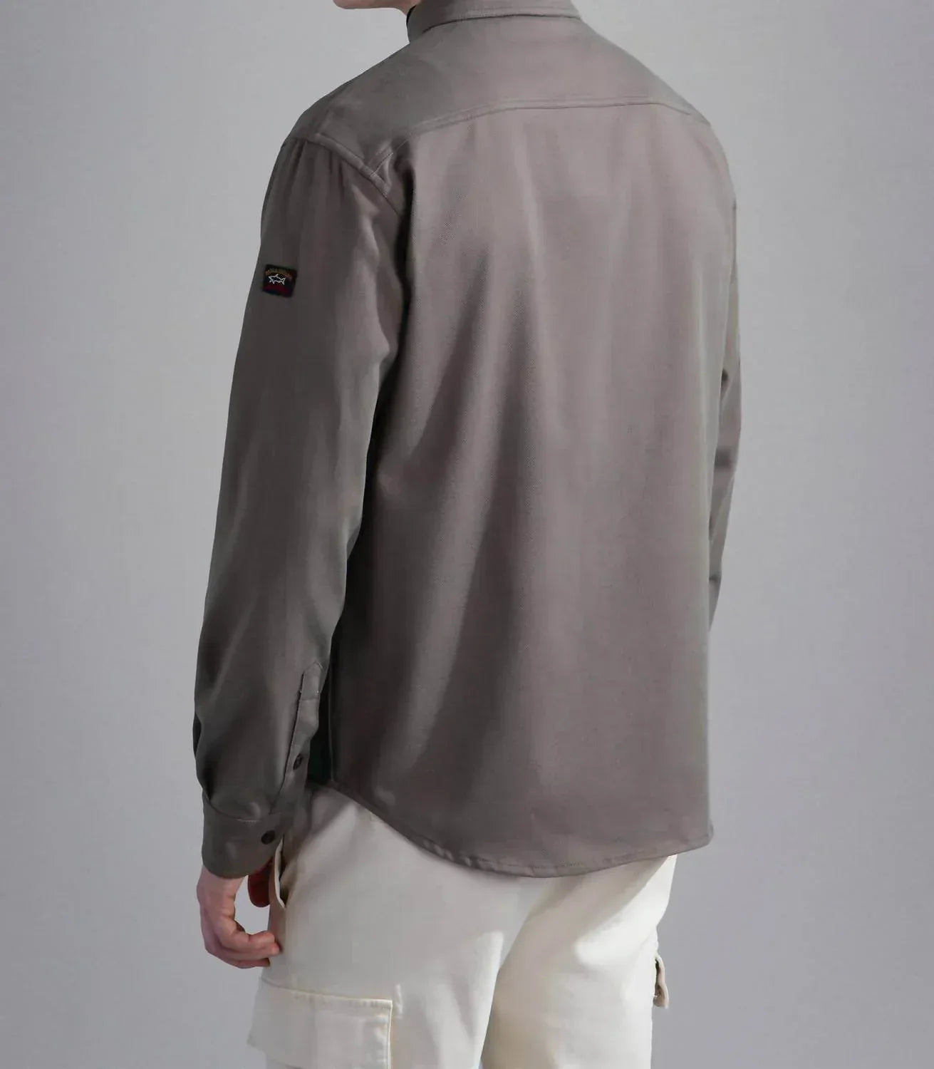 Overshirt aus Stretch-Baumwolle