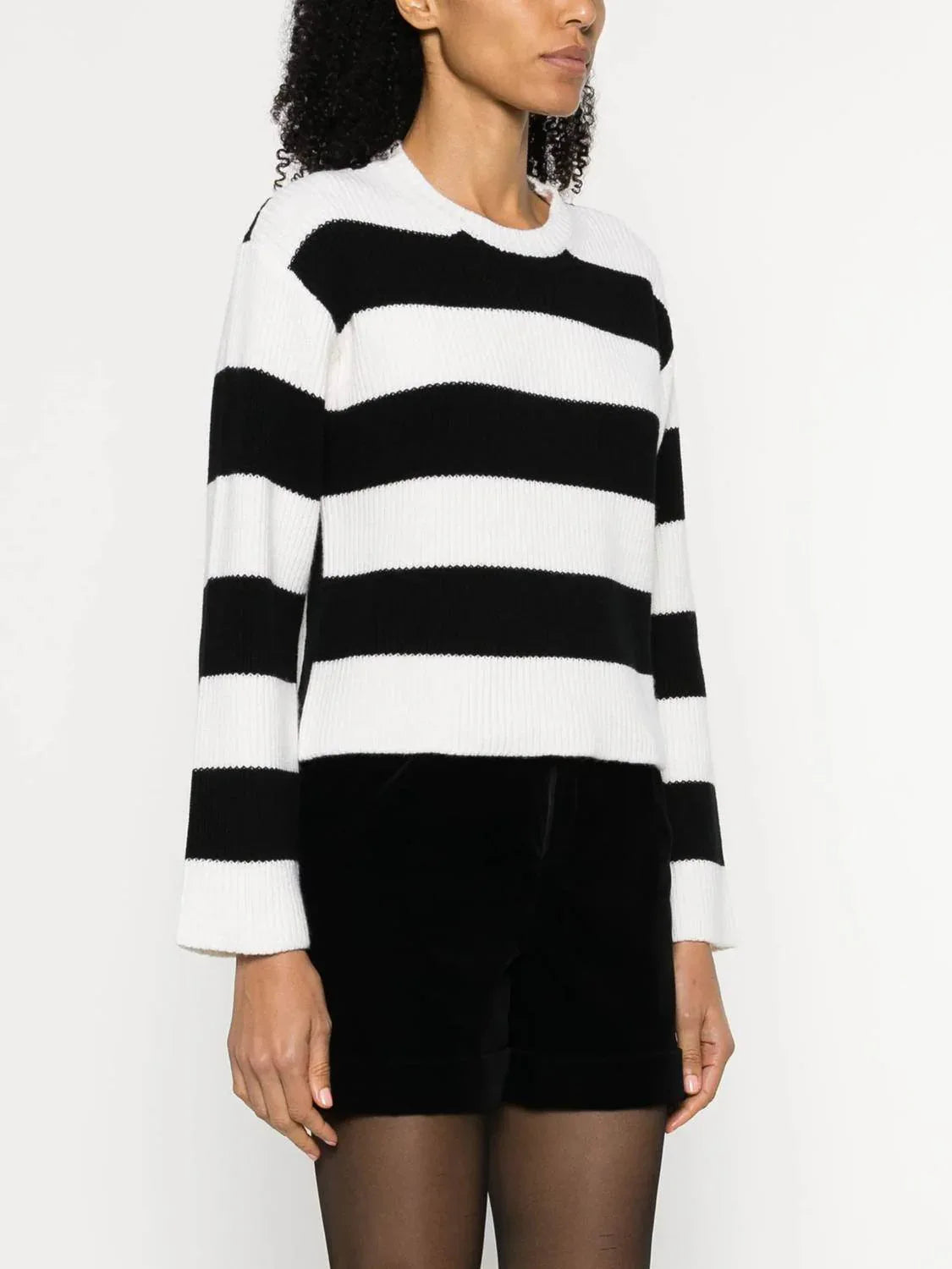 Striped Virgin Wool Jumper