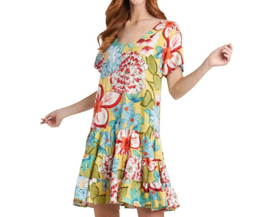 Hattie Mini-Kleid mit Rundhalsausschnitt