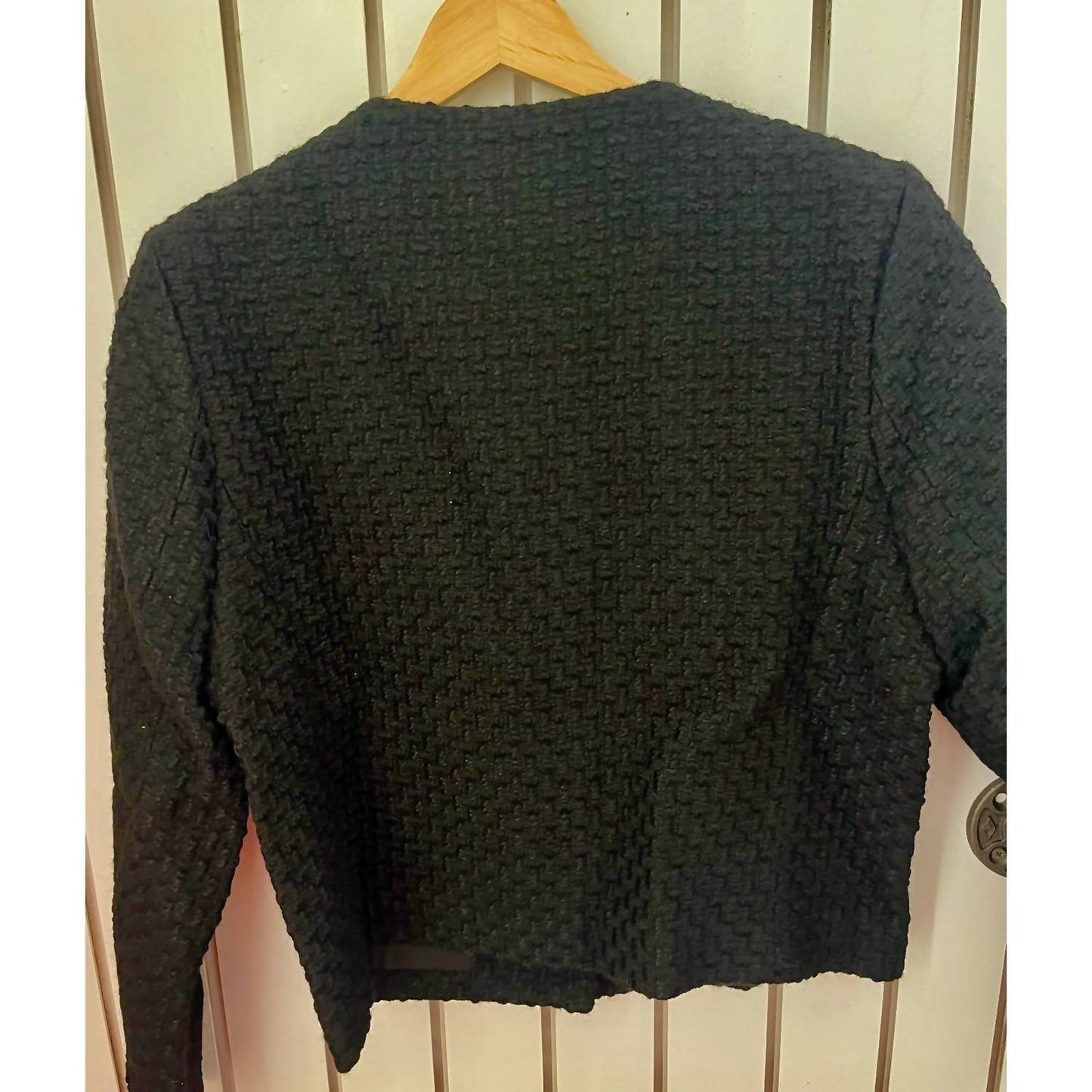 Tweed-Blazer mit langen Ärmeln