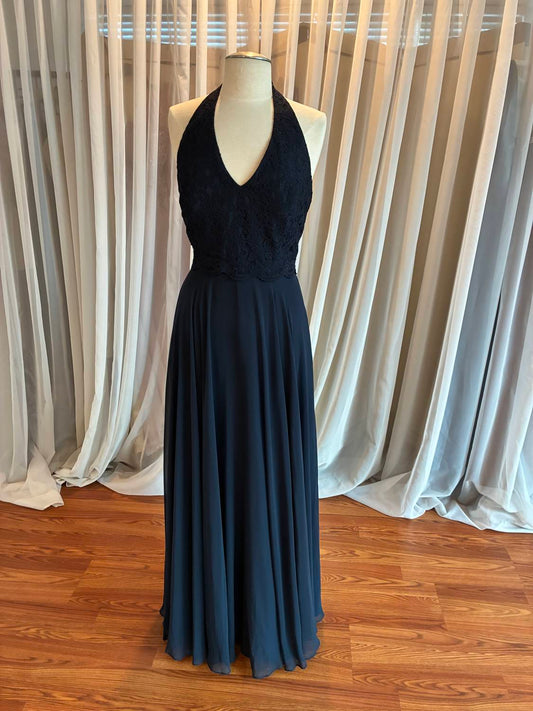 Women's Marquis Lace Halter Dress