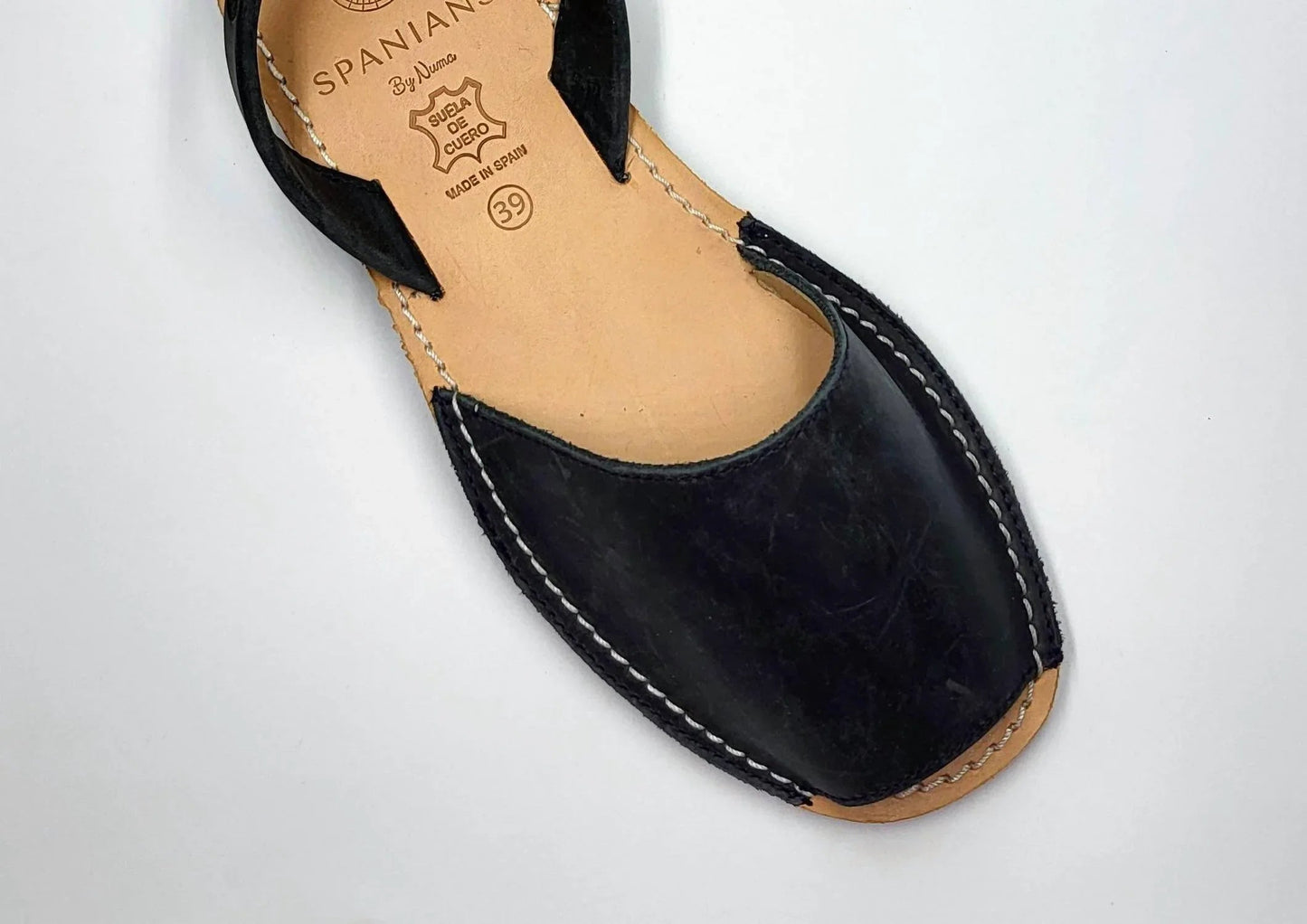 Herren Avarcas Leder-Sandalen