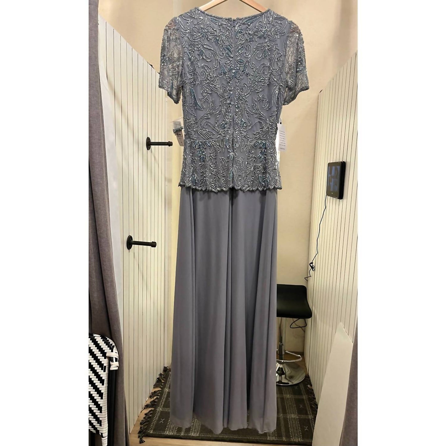Maxikleid mit Perlen für Damen