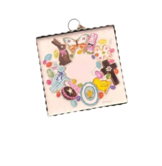 Easter Wreath Charm