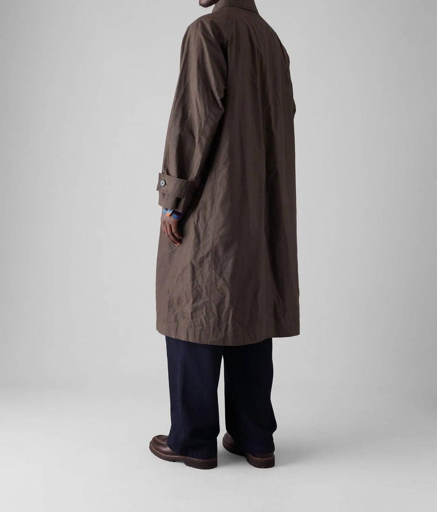Trenchcoat aus gewachster Baumwolle