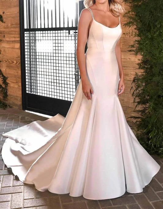 Classic Trumpet Wedding Dress