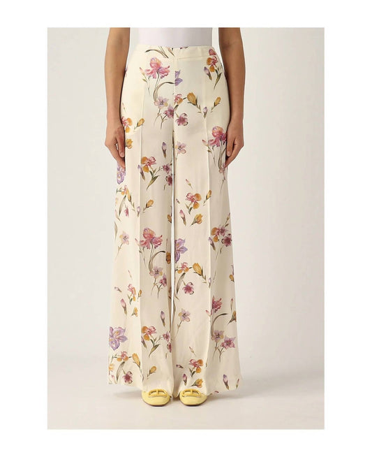 Crêpe de Chine trousers