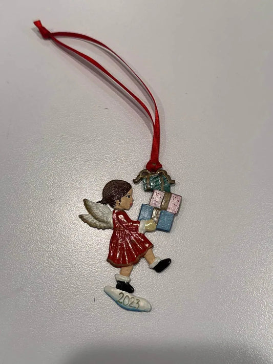 Christmas Delivery Angel Ornament
