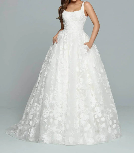Glitzer-Tüll-Ballkleid