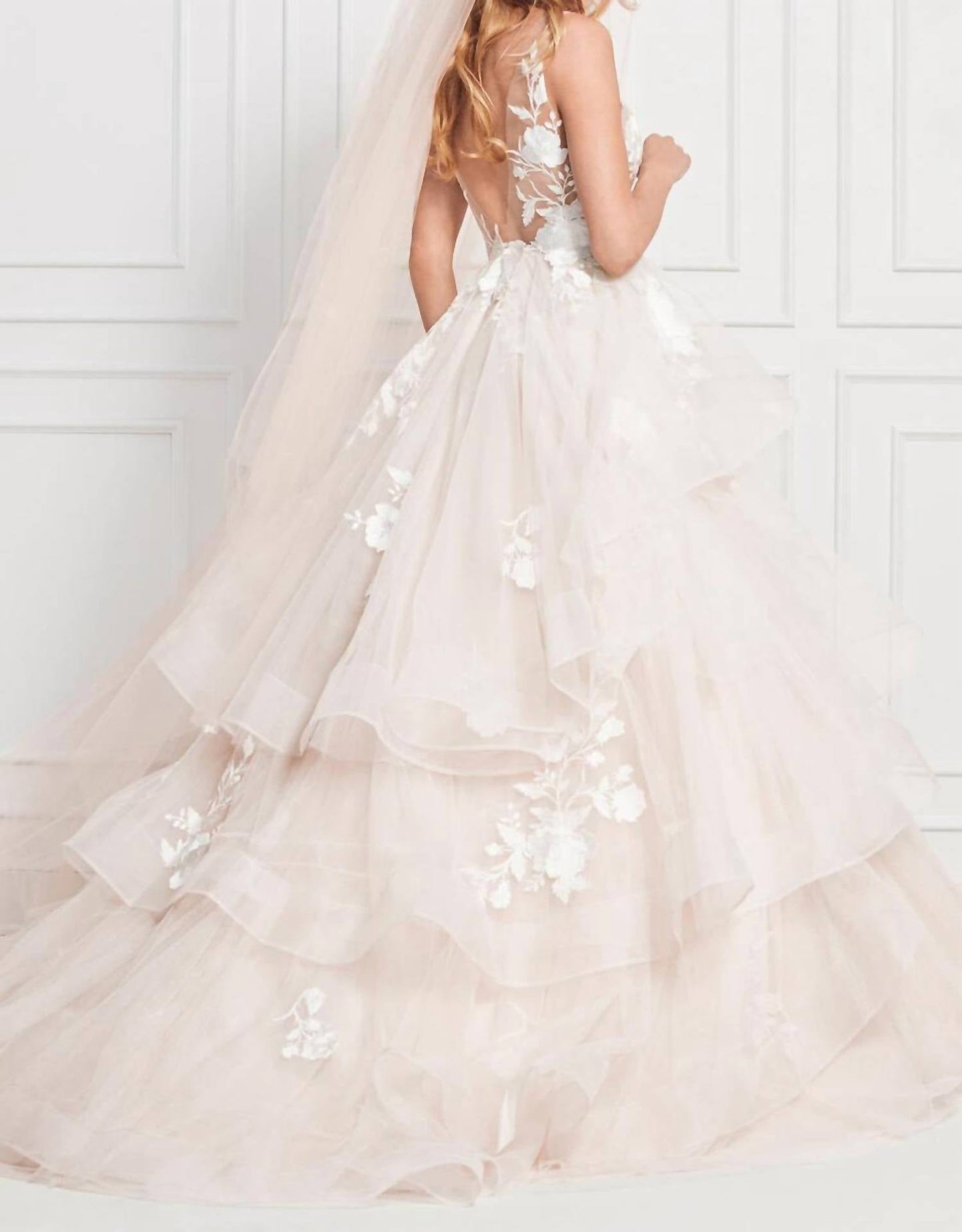 Montgomery Stufenrock Brautkleid
