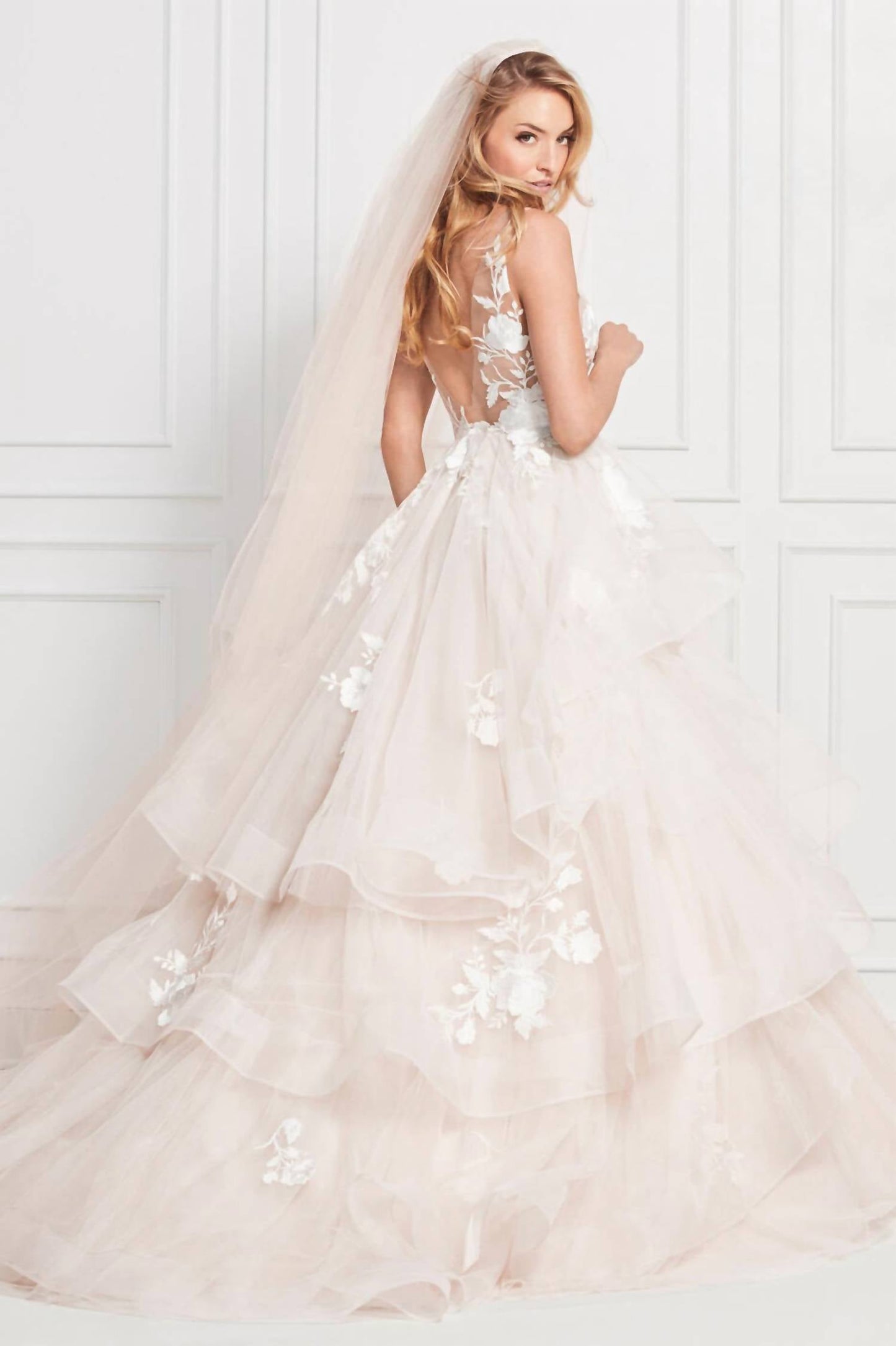 Montgomery Stufenrock Brautkleid