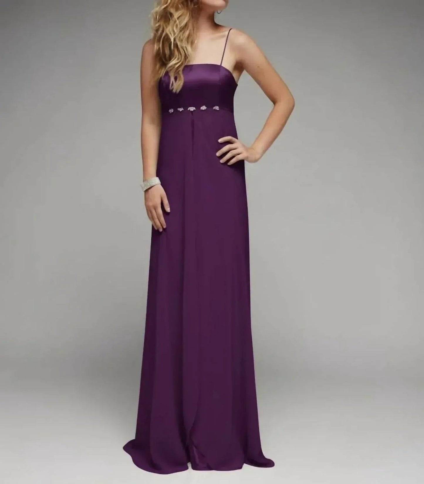 Seiden-Symphonie-Kleid