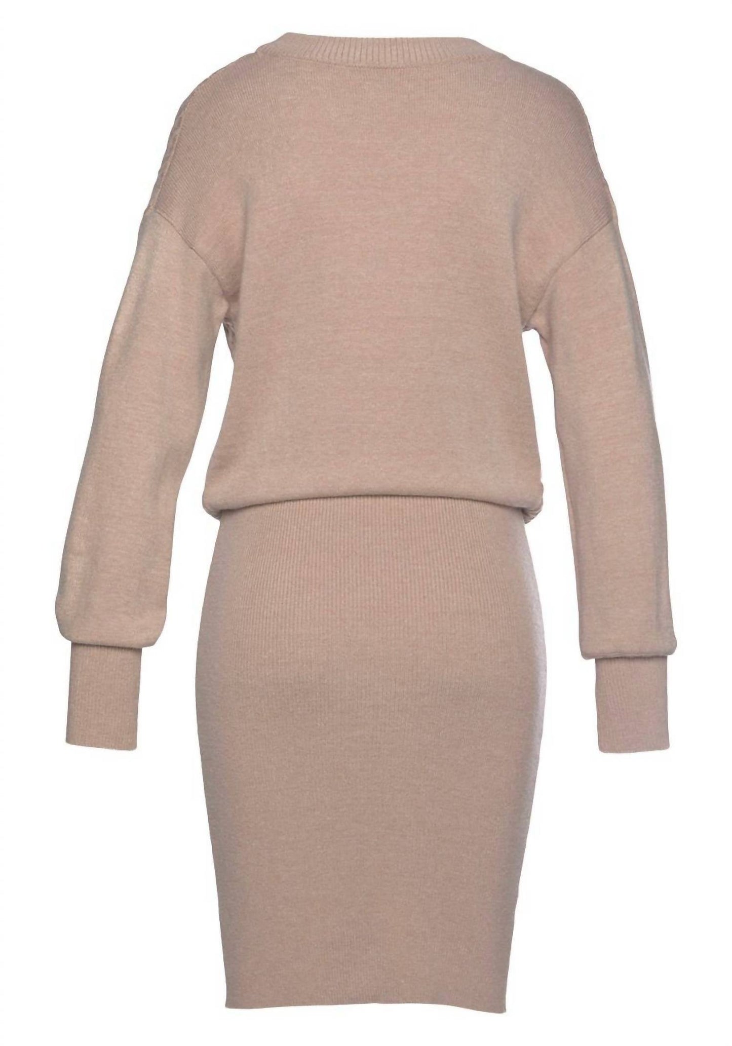 Cable Knit Sweater Dress