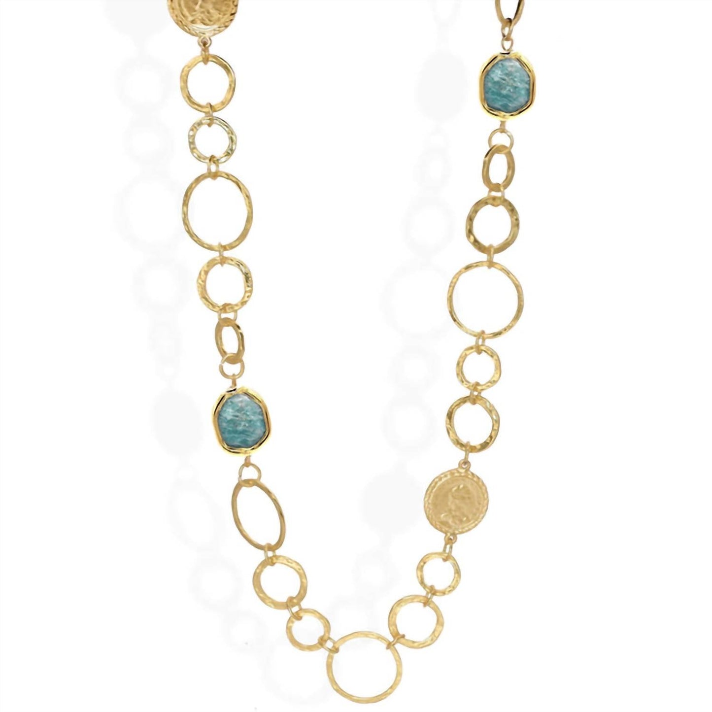 Women's Coin X Long Necklace