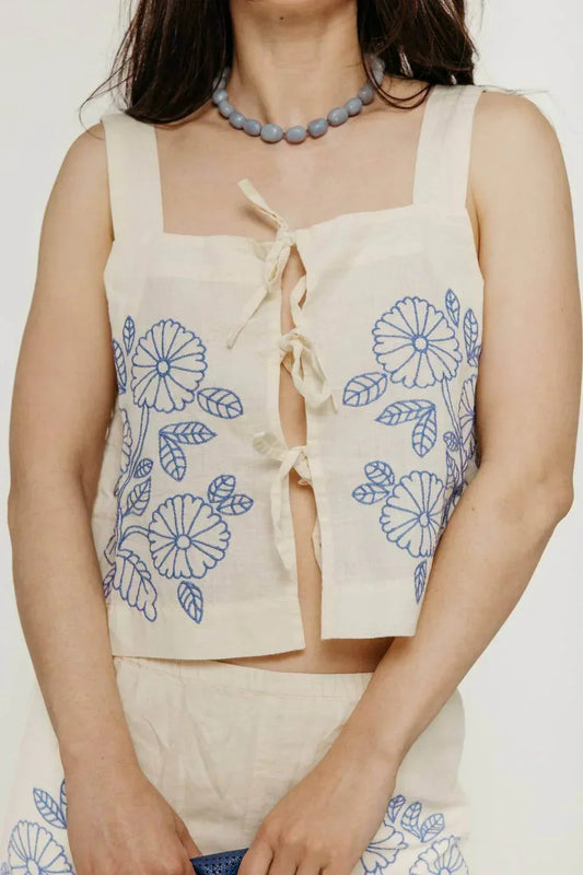 Embroidered Top
