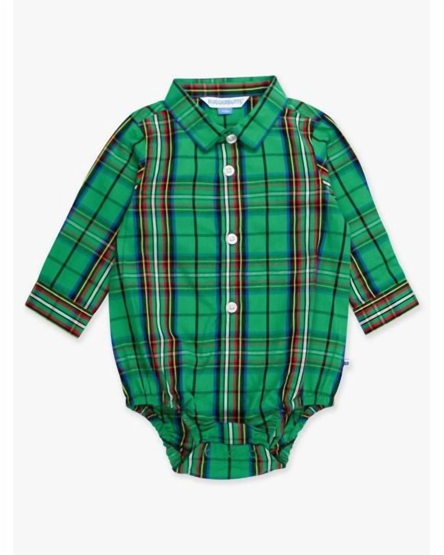 Langärmliger Baby-Body mit Knopfleiste