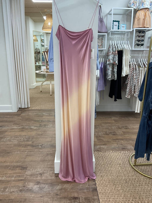 Women's Satin Slip Maxi Dress