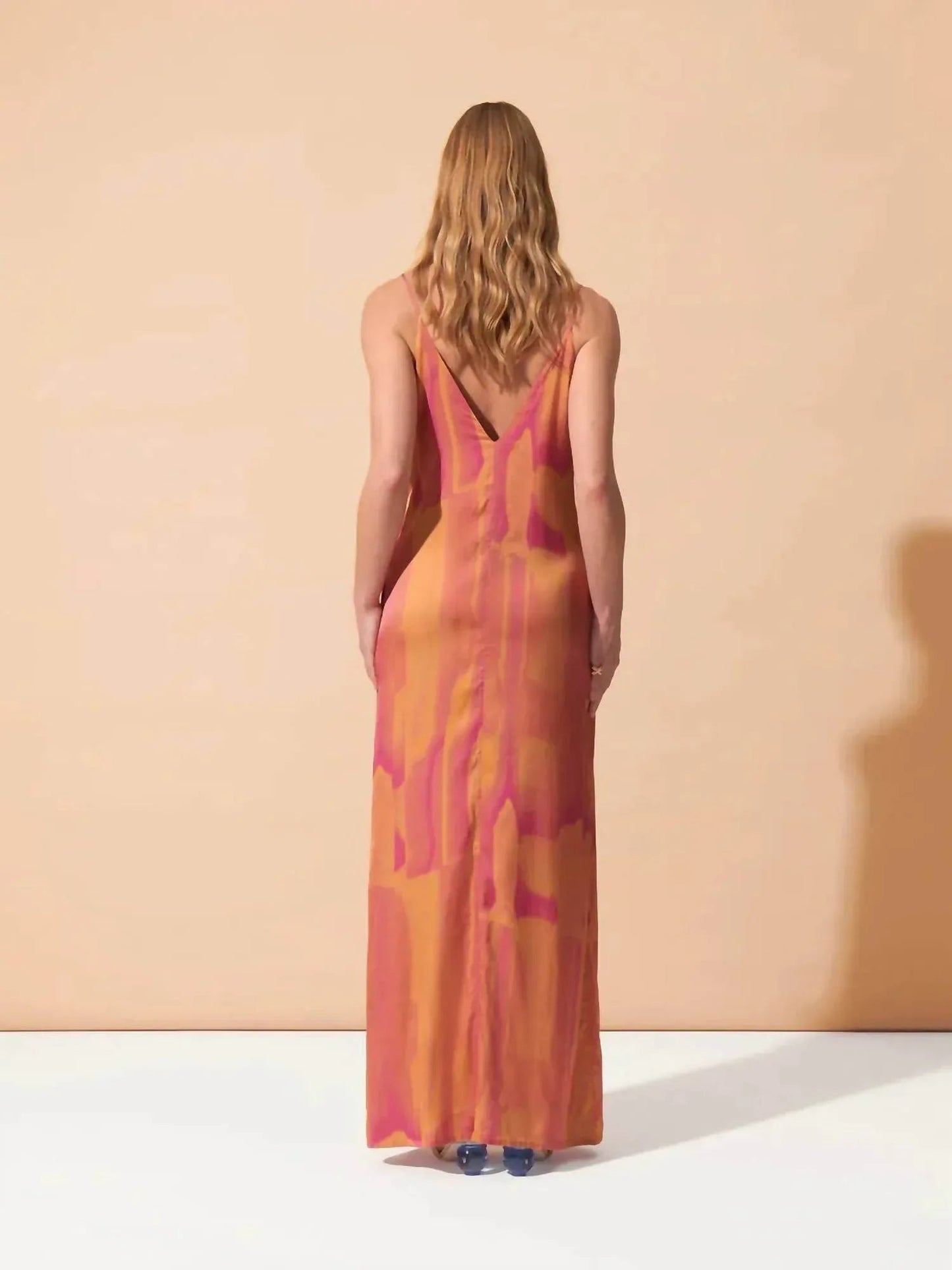 Angelique V-neck Maxi Dress
