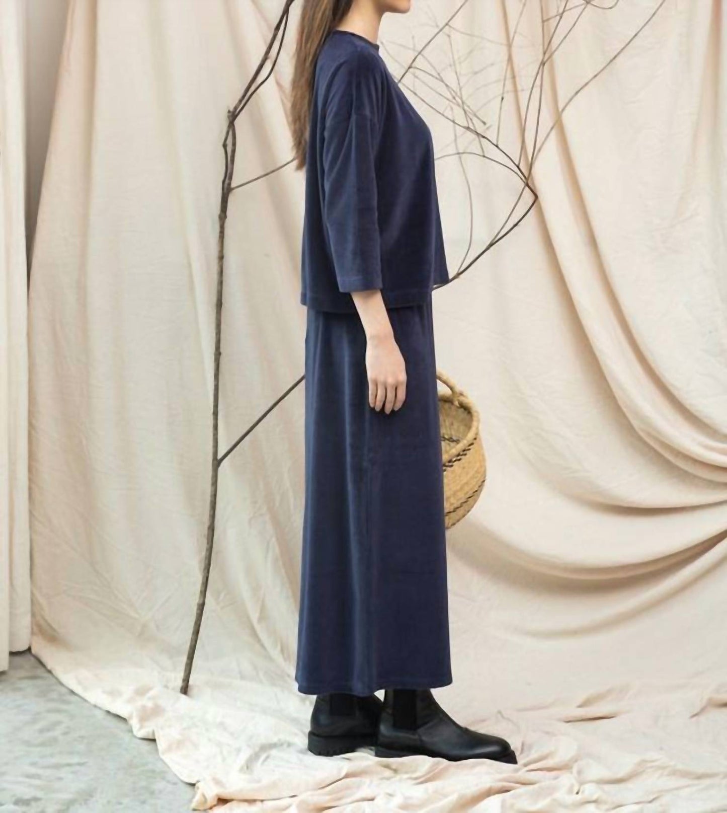 Odette Organic Cotton Felpe Trouser Pant