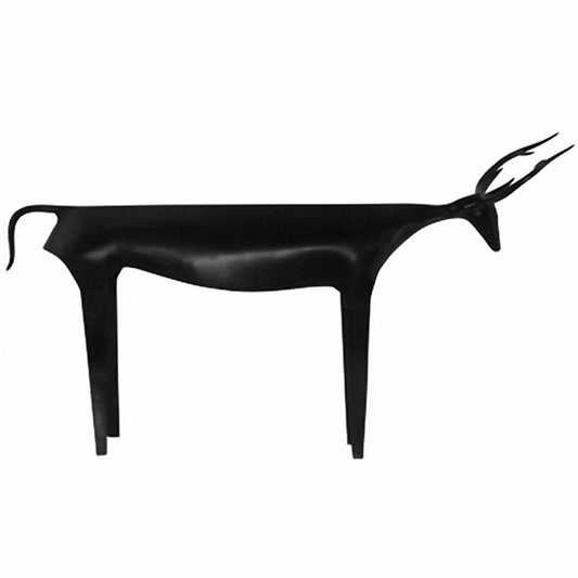 Dekoration Hirsch Rost-Optik