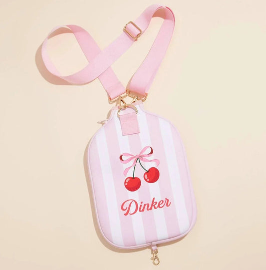 Women's Cherry Dinker Neoprene Pickleball Paddle Bag