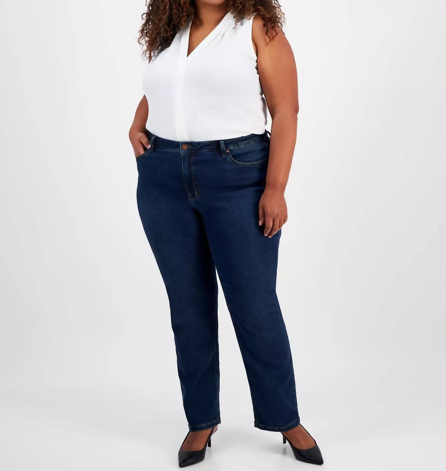Lexington Jeans mit geradem Bein – Plus