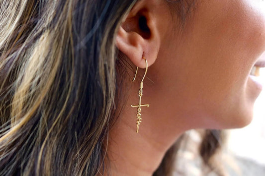 Women's Faith Dangle Earrings