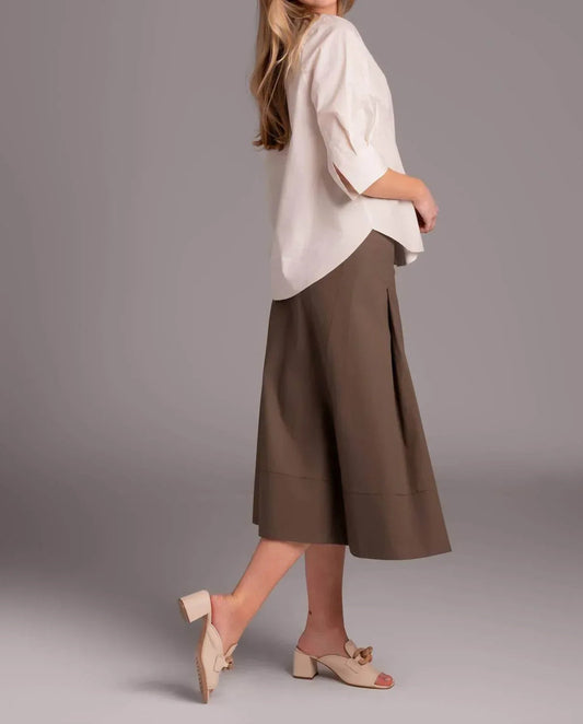 Cotton V-neck Top