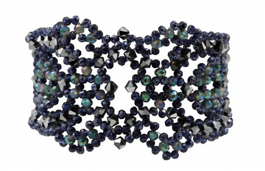Giulia handgewebtes Perlenarmband
