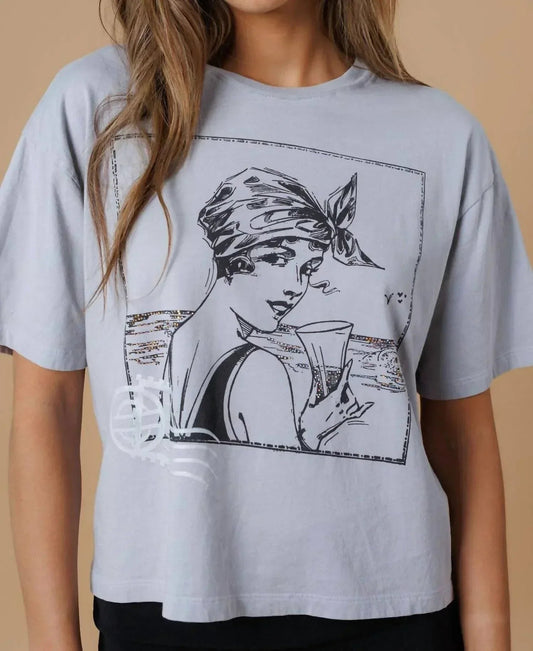 Vintage Mädchen Jungen T-Shirt