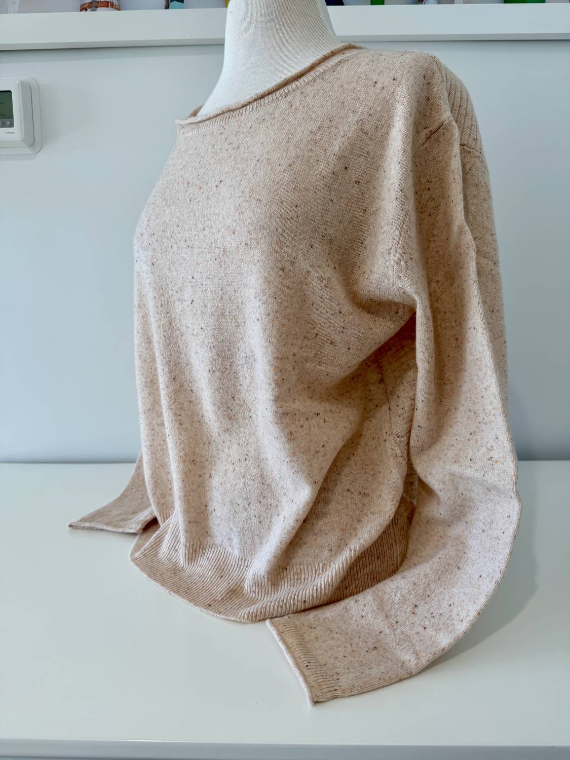 Gerippter Pullover für Damen