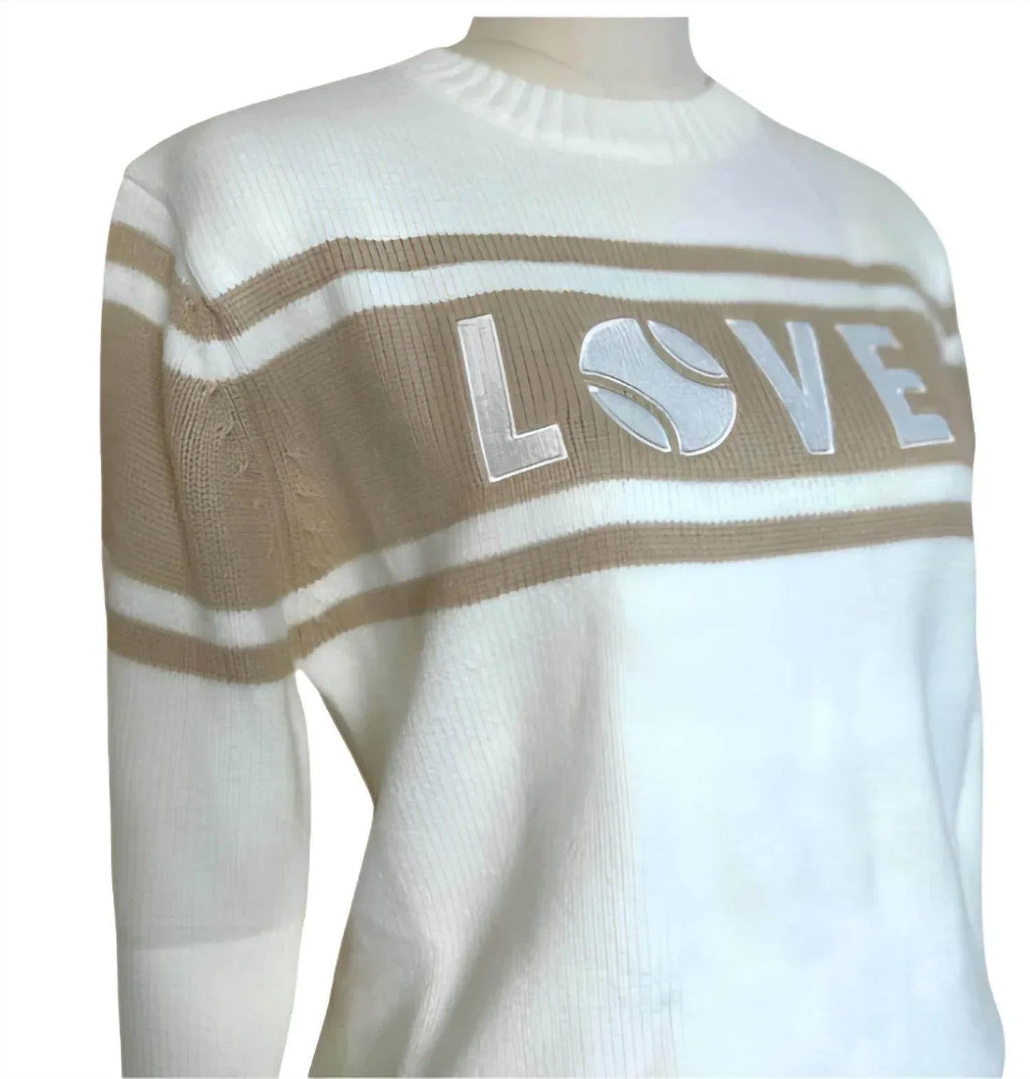 Tennis Love Round Neck Sweater