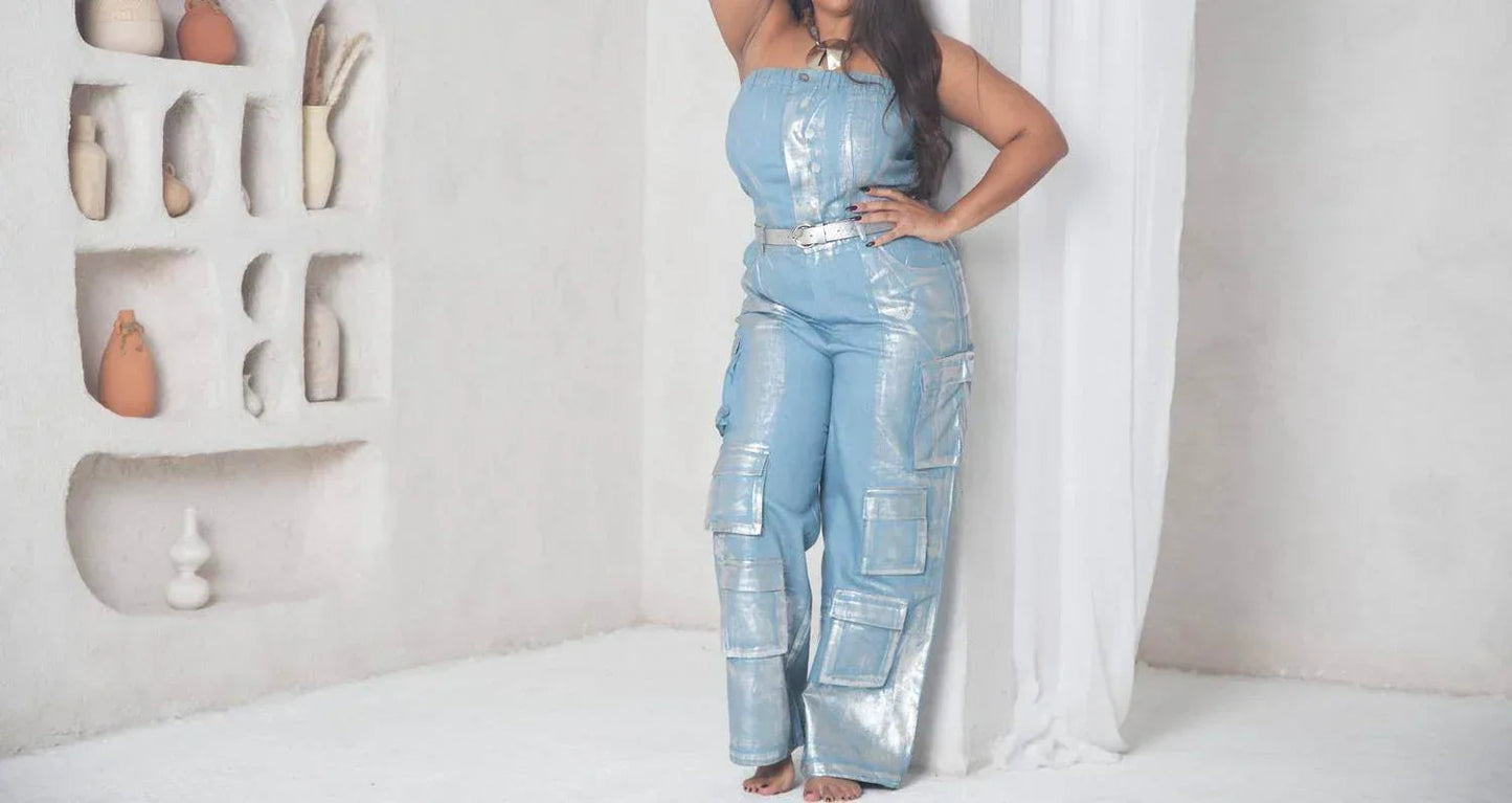 Metallic Muse Jumpsuit